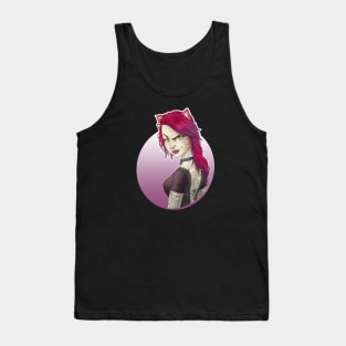 Alt-Fashion Cat Girl Tank Top